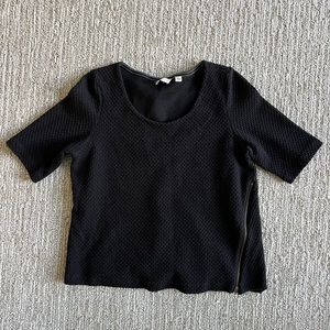 Last chance! Anthropologie Black Top